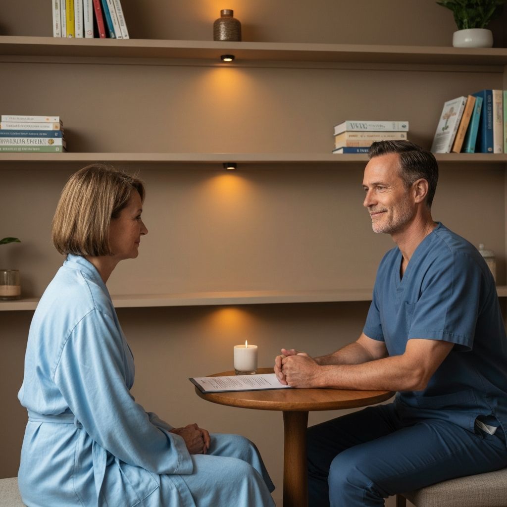 Wellness and beauty consultation